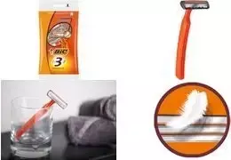 Vienkartinis skutimosi peiliukas BIC SENSITIVE, pakuotė 8 vnt., jautriai odai