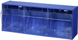 Dėžė laikymui allit VarioPlus ProFlip 3 B x H T 600 240 – modulinė plastikinė saugojimo sistema