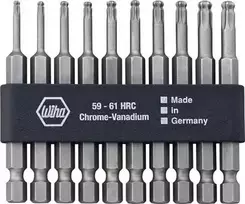 Wiha 7045BE9570 antgalių rinkinys, 10 vnt., Torx su rutuliniu galiuku