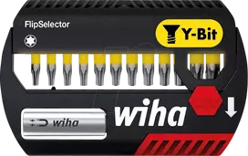 Y tipo antgalių rinkinys Wiha FlipSelector Y 13 vnt.
