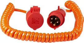 as-Schwabe 70419 Maitinimo laidas oranžinis 5 m CEE16/5 (70419)