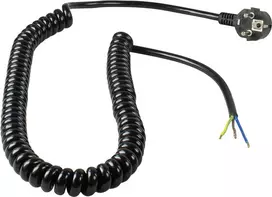 Maitinimo laidas AS Schwabe 70424 H05VV-F 3G1,5 1 m 230V 16A