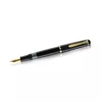 Pelikan M200 plunksnakotis, kasetinis užpildymo sistema, juodas/auksinis (983056)