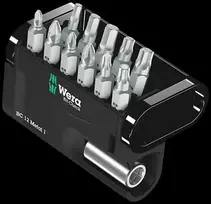 Wera BC 12 Metal 1 atsuktuvų antgalis 12 vnt.