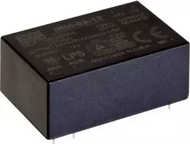 Maitinimo keitiklis Mean Well IRM-03-5S, 3 W, įėjimas 85–305 V, išėjimas 5 V, RoHS, 24×37×16 mm
