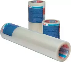 Tesa 4848 PV1 apsauginė plėvelė paviršiams 100 m x 12,5 cm skaidri – laikina apsauga nuo įbrėžimų ir purvo