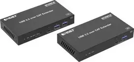 SpeaKa Professional SP-USBE-830 7+2 prievadų KVM išplėtimo įrenginys, valdomas per kompiuterį, juodas (SP-13472960)