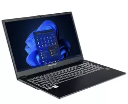 Nešiojamas kompiuteris bluechip TRAVELline L15W19 Intel Core 5 120U / 15,6 colių Full HD IPS ekranas, 16GB DDR5, 500GB NVMe SSD, Windows 11 Pro
