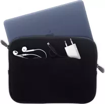 honju DarkRoom neopreninis dėklas/maišelis Apple MacBook Neo, juodas, didmeninė pakuotė (63032)