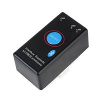 Bluetooth V1.5 detektorius ELM327 OBD2 sąsajos adapterio kodų skaitytuvas, skirtas IOS / Android automobilių priedams Automobilių diagnostikos skaitytuvas juoda