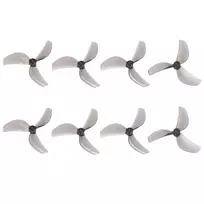 Gemfan 45mm trijų ašmenų propeleris pilkas | Drono propeleriai | 8 vnt.
