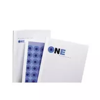 GBC Thermal Binding Covers Standard A4 25mm, balti, A4, 493 mm, 309 mm, 68 mm, 50 vnt.