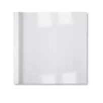 GBC LinenWeave terminiai viršeliai 3mm balti (100 vnt.), A4, PVC
