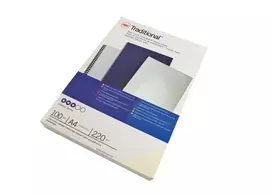 GBC ibiStol GBC įrišimo viršeliai A4, balti matiniai, 350 gsm