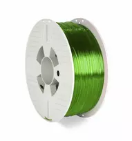 Verbatim 55057 PETG 3D spausdinimo medžiaga, žalia, skaidri, 1 kg