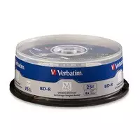 Verbatim 98909 tuščias Blu-Ray diskas BD-R 25GB 25 vnt.