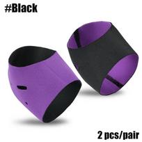 Plantar Fasciitis Heel Socks Anti Crack Elastic Cloth For Achilles Tendonitis Calluses Pain Relief Heel Pads black