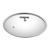 Golden Maple Leaf 304 Stainless Steel Hot Pot with Lid, Hammer Pattern, Three-Layer, Large Capacity, Universal Design, Clear Soup Divider. 28 cm gray
