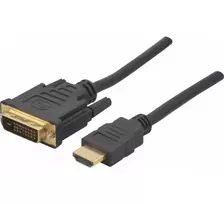 Hypertec 127891-HY vaizdo kabelio adapteris 5 m HDMI A tipo (standartinis) DVI-D juodas