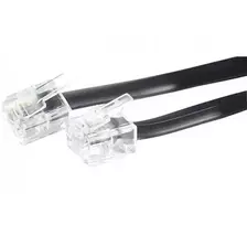 Telefono laidas Hypertec 288100-HY 2 m Juodas RJ-11