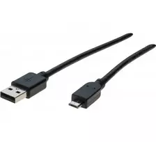 Hypertec 352453-HY USB 2.0 laidas USB A – Micro-USB B, 1 m, juodas