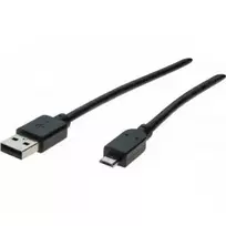 Hypertec 532452-HY USB kabelis USB 2.0 0,5 m USB A Micro-USB B juodas