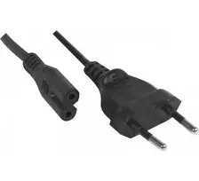 Hypertec 808312 Juodas 5 m C7 jungtis CEE7/16 maitinimo laidas