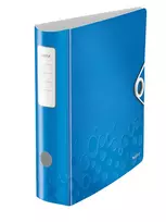 Leitz Lever Arch File Active PP WOW A4/80mm, A4, poliuretano putplastis, mėlyna, 500 lapų, 80 g/m², 8,2 cm