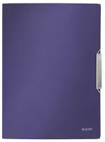 Leitz aplankas su 3 atvartais Style PP A4, mėlynas, polipropilenas, talpina 150 lapų (80 g/m²), elastinė juosta