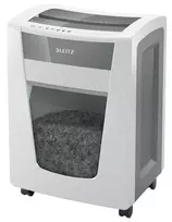 Leitz IQ Office Pro popieriaus smulkintuvas P4, kryžminis pjovimas, 23 cm, 4 x 40 mm, 30 l, 275 lapų, 55 dB