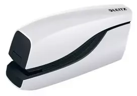 Leitz NeXXt WOW 5566 baterijinis segtuvas, 10 lapų, priekinis pakrovimas, 1 cm, plastmasinis, baltas