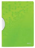 Segtuvas Leitz ColorClip WOW A4 PP, pristatymo aplankas, A4, polipropilenas (PP), žalia, blizgi, 30 lapų
