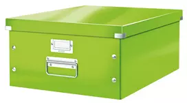 Leitz Click & Store WOW didelė laikymo dėžė, žalia, kartonas, 369 mm, 482 mm, 200 mm