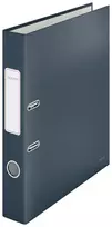 Leitz 180° Cosy minkštos tekstūros segtuvas su svirtimi 50 mm, A4, kartonas, juoda, 350 lapų, 80 g/m²