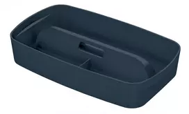 Leitz MyBox Cosy Organizer dėklas su rankena, mažas, pilkas, plastikinis