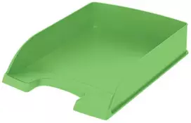Leitz Recycle laiškų dėklas, plastikinis, žalias, A4+, A4, A4+, 1 stalčius, 255 x 70 x 357 mm