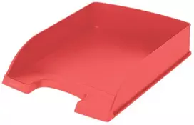 Leitz Recycle dokumentų dėklas, plastikinis, raudonas, A4+, A4, 1 stalčius, 255 x 70 x 357 mm