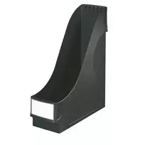 LEITZ Stovas dokumentams Extra Wide, A4, polistirenas, juodas, talpa 92 mm (2425-00-95)