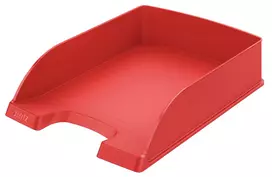 Leitz Plus standartinis dokumentų dėklas, polistirolas, raudonas, 255x357x70 mm