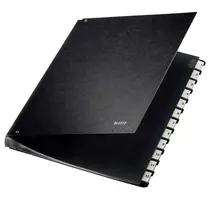 Leitz stalo organizatorius 1-12 A4, juodas, kartonas
