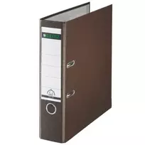 Leitz plastikinis segtuvas su svirtimi A4 80 mm 180° ruda