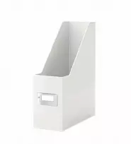 Leitz Click & Store WOW žurnalų dėklas, baltas, kartonas, 103 mm, 253 mm, 330 mm