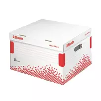 Esselte Archyvavimo Dėžė Speedbox FSC® Didelė, Raudona, Balta, 520 g, 364 x 433 x 263 mm