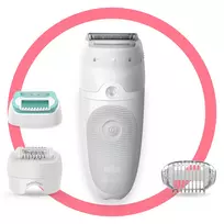Braun Silk-épil 5 81770430 epiliatorius 28 pincetai Baltas