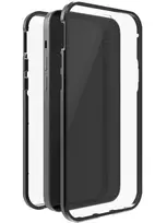 Hama 360° Glass dėklas iPhone 13 juodas permatomas