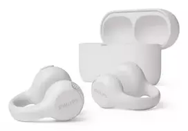 Philips 2000 serijos TAQ2000WT Ausinės Tikras belaidis stereo (TWS) Ausų segtuvas Atviros ausys Skambučiai/Muzika Bluetooth Baltos