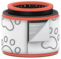 Leitz Pet 3-in-1 HEPA filtro būgnas, skirtas TruSens Z-2000 / Z-2500 vidutinio dydžio oro valytuvui