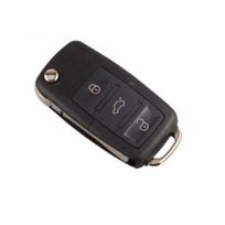 Keičiamas nuotolinio valdymo pultas, skirtas Golf 4 5 Passat B5 B6 Polo Touran Seat Skoda black