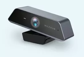 MAXHUB UC W20 4K internetinė kamera, 13 MP, Sony, 80° matymo laukas, juoda