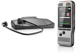 Philips DPM 6700 Flash card Silver diktofonas